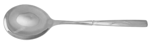Fiori (Stainless) Casserole Spoon with Smooth Stainless Bowl HC