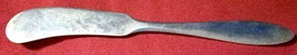 RDS140 (Silverplate) Flat Handle Butter Spreader