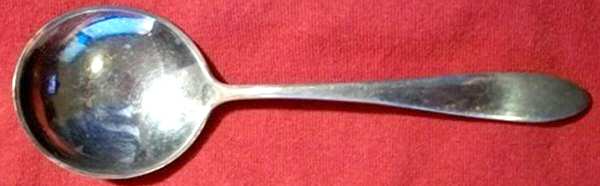 RDS140 (Silverplate) Round Bowl Soup Spoon (Cream Soup)