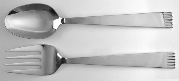Cobble (Stainless) Solid Serving Set