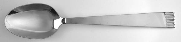Cobble (Stainless) Solid Serving Spoon