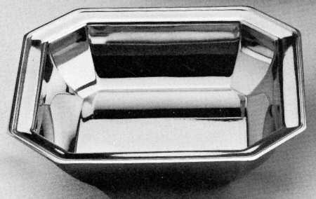 Galleria (Stainless, Hollowware) Large Square Vegetable Bowl
