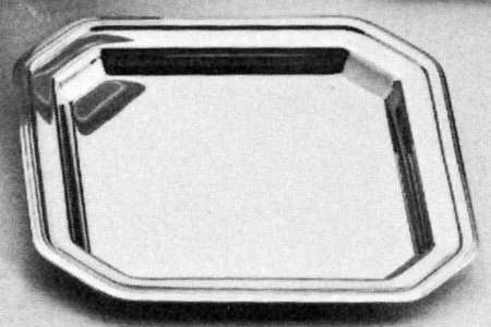 Galleria (Stainless, Hollowware) Small Square Tray