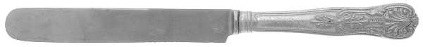 Kings (Silverplate, 1890, Hotel Ware) Old French Hollow Knife
