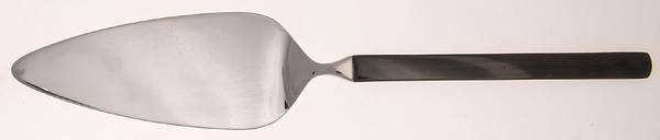 Midnight (Stainless, Glossy Handle) All Stainless Pie Server