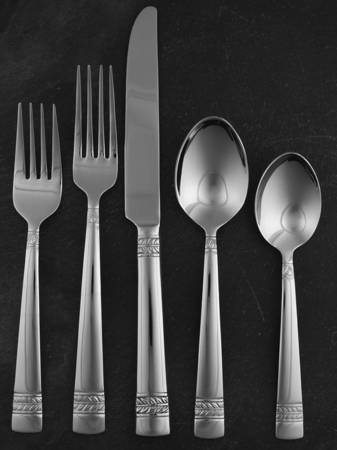 Evergreen (Stainless) 5 Piece Place Setting