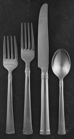 Diamond Braid (Stainless) 4 Piece Place Setting