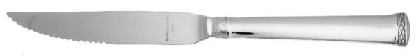Diamond Braid (Stainless) Steak Knife Individual Hollow, Serrate HC