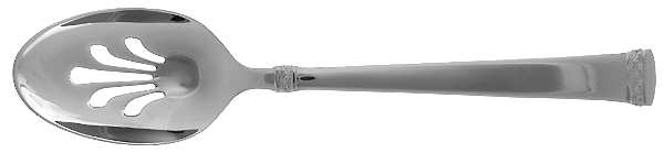 Diamond Braid (Stainless) Pierced Tablespoon (Serving Spoon)