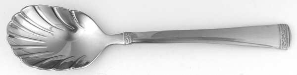 Diamond Braid (Stainless) Sugar Shell Spoon