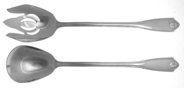 Potomac (Stainless) Solid Oversized Serving Salad Set