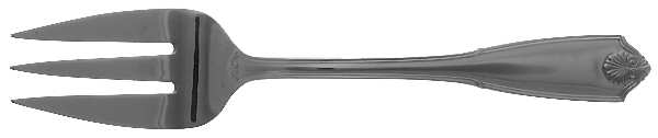 Potomac (Stainless) Medium Solid Cold Meat Serving Fork