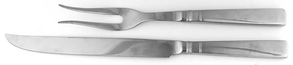Whittaker (Stainless) Large 2-Piece Roast Carving Set w/Stainless Blade