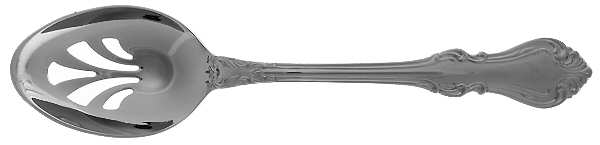 Shubert (Stainless) Pierced Tablespoon (Serving Spoon)