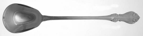 Shubert (Stainless) Oversize Solid Salad Serving Spoon
