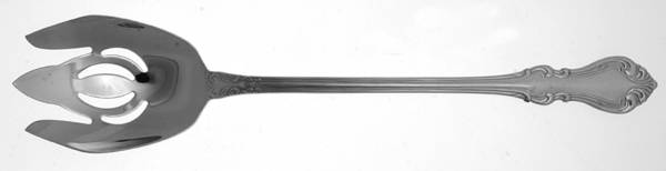 Shubert (Stainless) Oversize Solid Salad Servng Fork