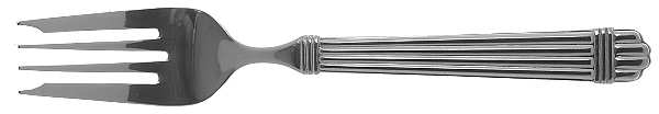 Esprit (Stainless, Glossy, 4 Ribs) Individual Salad Fork