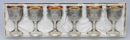 Silverplate Hollowware Cordial Cup - Set of 6