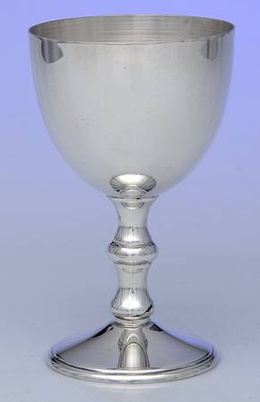Silverplate Hollowware Silverplate Wine Goblet