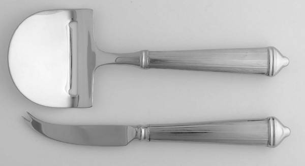 Rialto (Stainless) (2 Pc) Cheese Set (Knife & Plane)