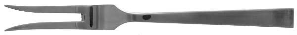 Riva (Sterling) Small Solid Serving Fork