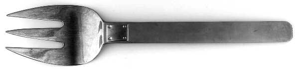 Montparnasse Medium Solid Cold Meat Serving Fork
