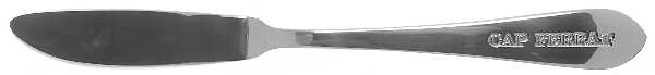 Cote D Azur (Stainless) Flat Handle Master Butter Knife