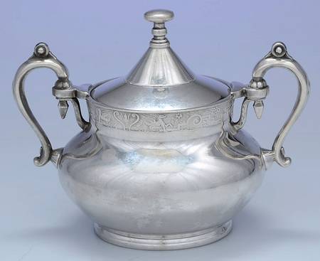 2712 (Silverplate, Hollowware) Sugar Bowl & Lid