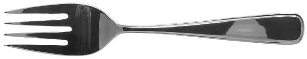 Unison (Stainless) Medium Solid Cold Meat Serving Fork