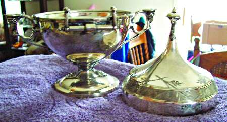1871 (Silverplate, Hollowware) Sugar Bowl & Lid