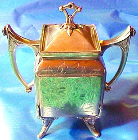 2589 (Silverplate, Hollowware) Sugar Bowl & Lid