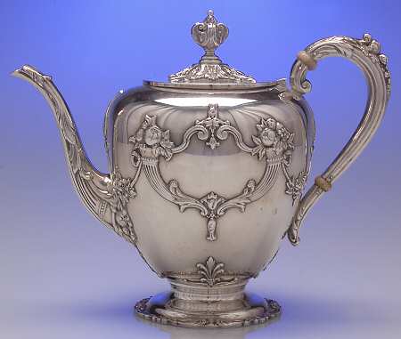 Francis I (Sterling, Hlwr, Eag-R-Lion, 580) Teapot