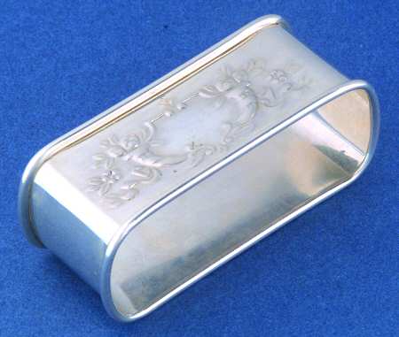 Francis I (Sterling, Hlwr, Eag-R-Lion, 580) Napkin Ring