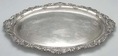 Francis I (Sterling, Hlwr, Eag-R-Lion, 580) 24" Waiter Tray