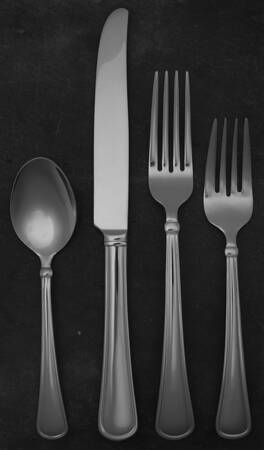 Mendon (Stainless) 4 Piece Place Setting