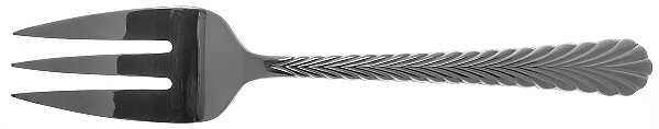 Fountain (Stainless) Large Solid Cold Meat Serving Fork