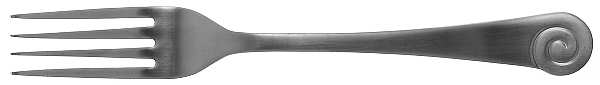 Ammonite Satin (Stainless) Fork