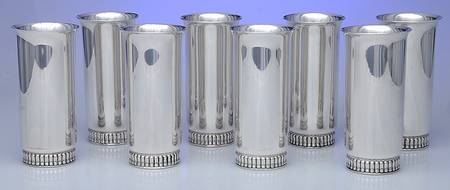 1130 (Silverplate, Hollowware) 12 Oz Tumbler - Set of 8