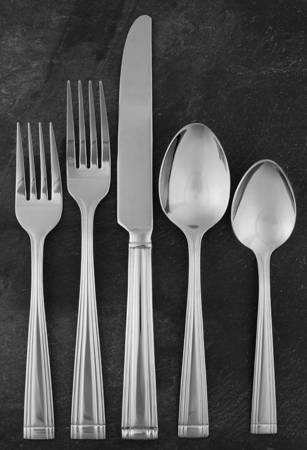 Woodlawn-West End (Stainless) 5 Piece Place Setting