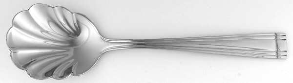 Woodlawn-West End (Stainless) Solid Shell Casserole Spoon