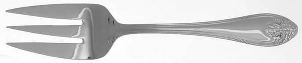 Oakhall (Stainless) Large Solid Cold Meat Serving Fork