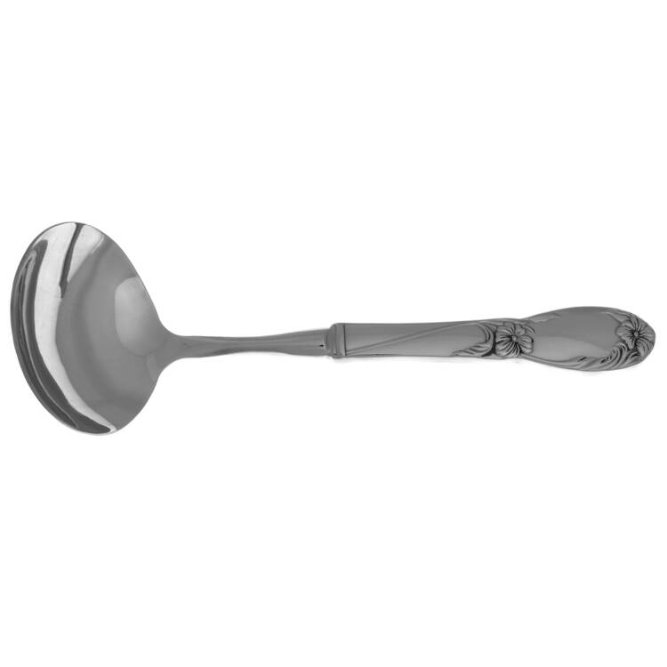 La Bella (Stainless) Gravy Ladle with No Spout Stainless Bowl HC