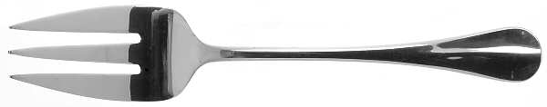 Brittany (Silverplate) Large Solid Cold Meat Serving Fork