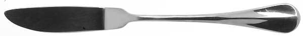 Brittany (Silverplate) Flat Handle Master Butter Knife