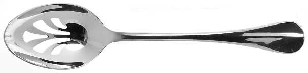 Brittany (Silverplate) Pierced Tablespoon (Serving Spoon)
