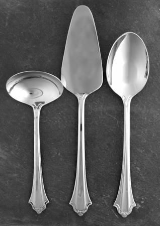 Devonshire (Stainless, China) 3 Piece Completer Set