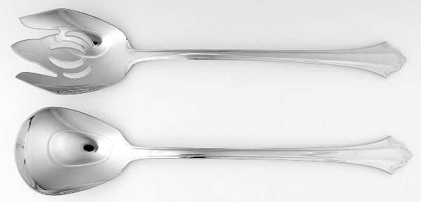 Devonshire (Stainless, China) Solid Oversized Serving Salad Set