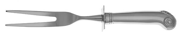 Williamsburg Royal Shell (Stainless) Carving Fork Small with Stainless Prongs HC