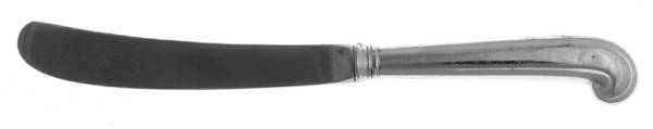 Williamsburg Queen Anne (Sterling) Hollow Pistol Handle Butter Spreader
