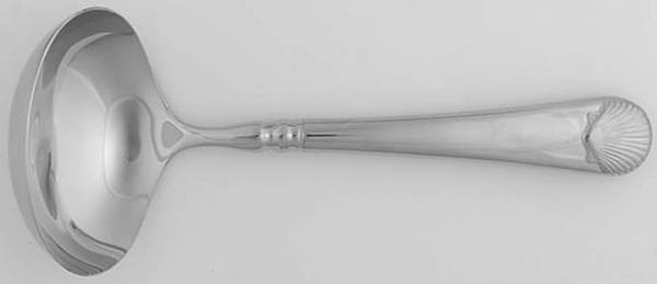Williamsburg Glouster Shell (Stainless) Solid Gravy Ladle